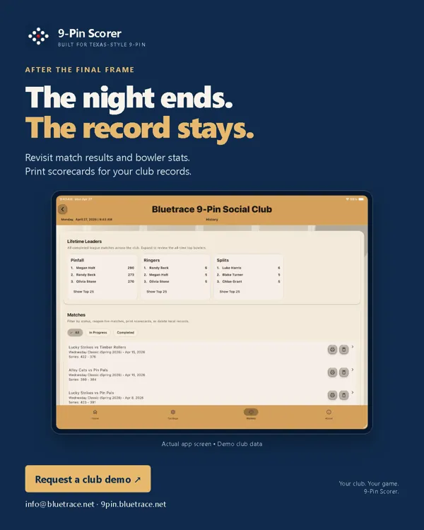 Club records graphic